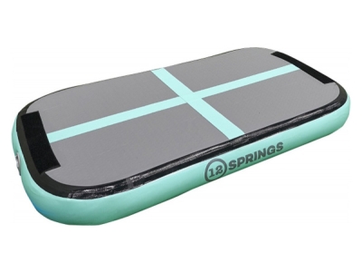 Airkussen L100 x B60 x H10 cm, mintgroen