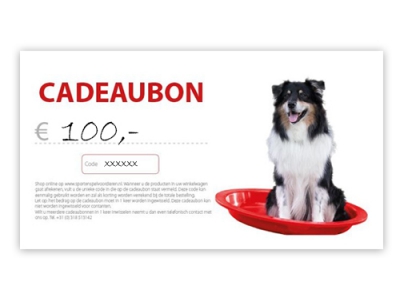 Cadeaubon - € 100