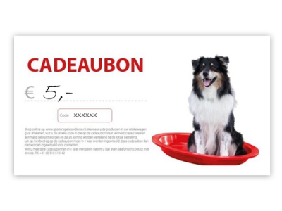 Cadeaubon - € 5